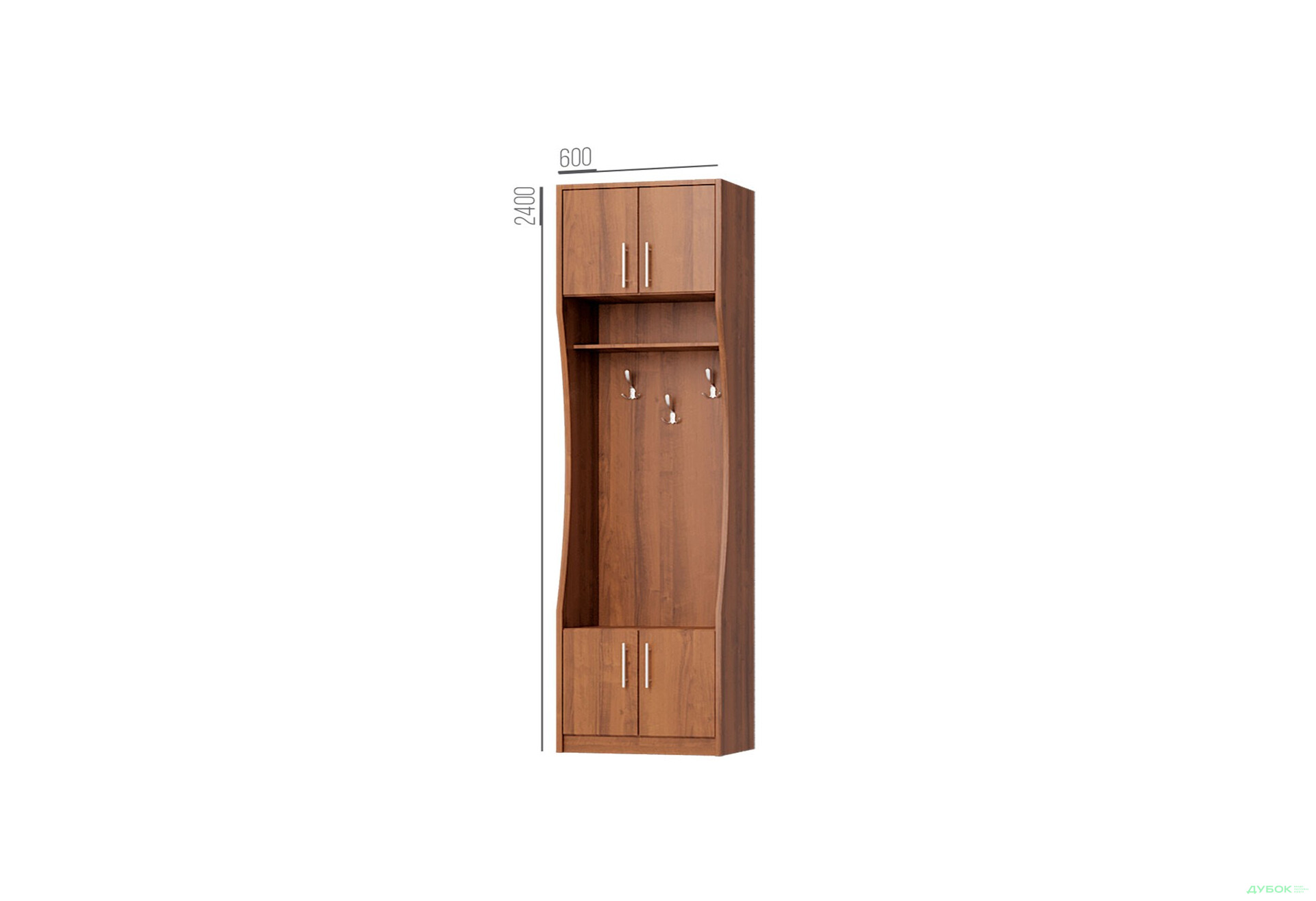 Зображення 2 - П9 240 Пенал Мебель Стар MebelStar