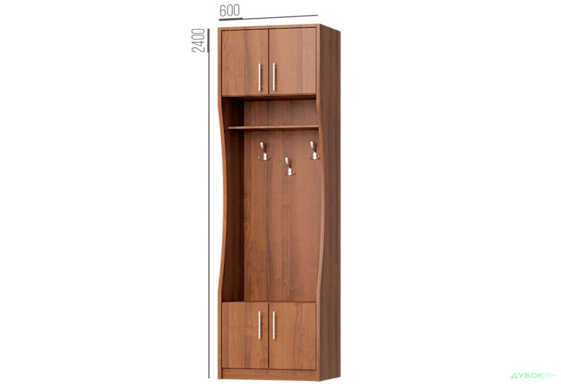 Зображення 2 - П9 240 Пенал Мебель Стар MebelStar