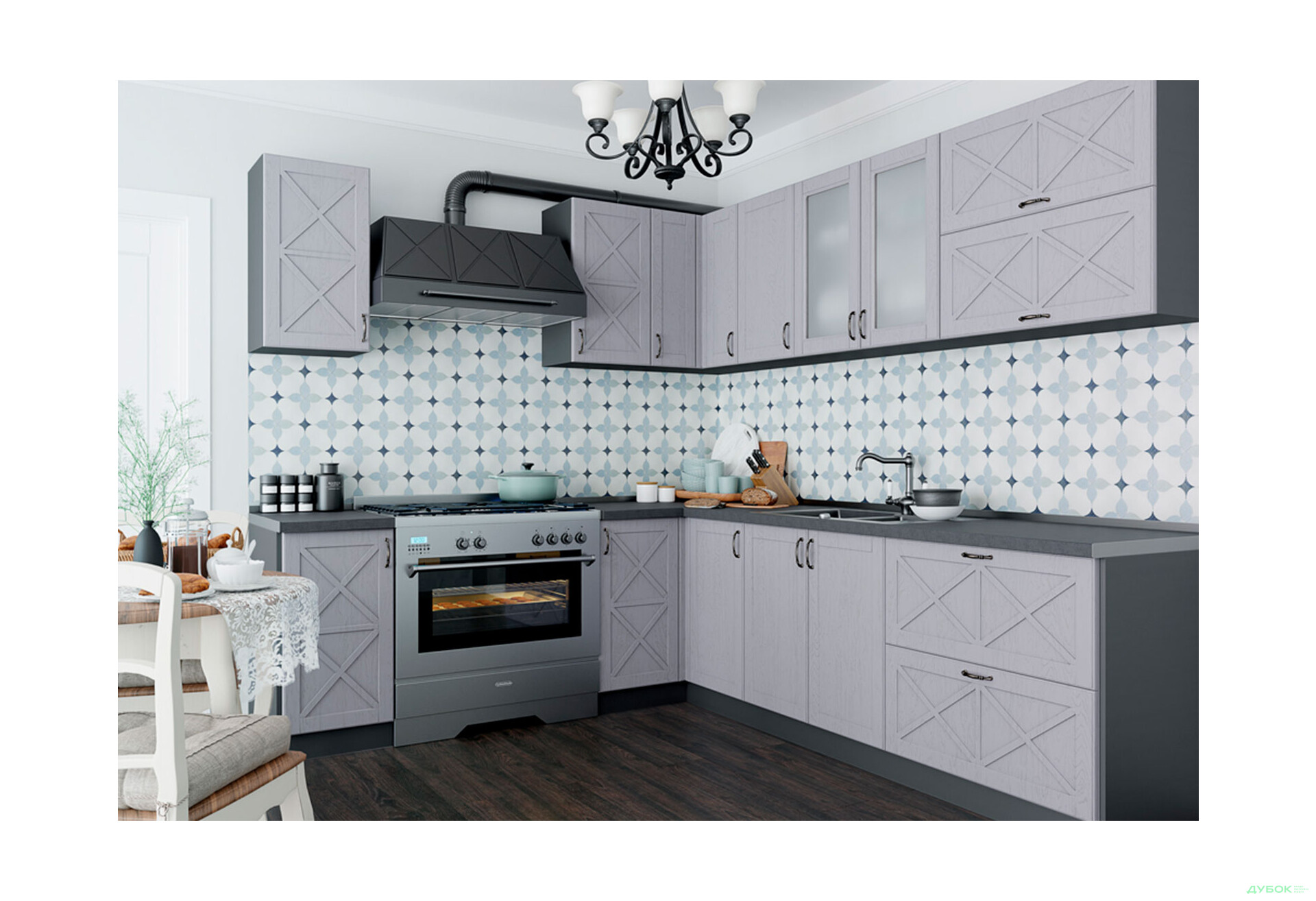 Модульна кухня Парма Декор VIP-master - Зображення 1 Зображення 1 - Модульна кухня Парма Декор VIP-master