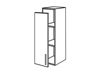 В41 Полиці + фасад петлі 200х920 (без декору)