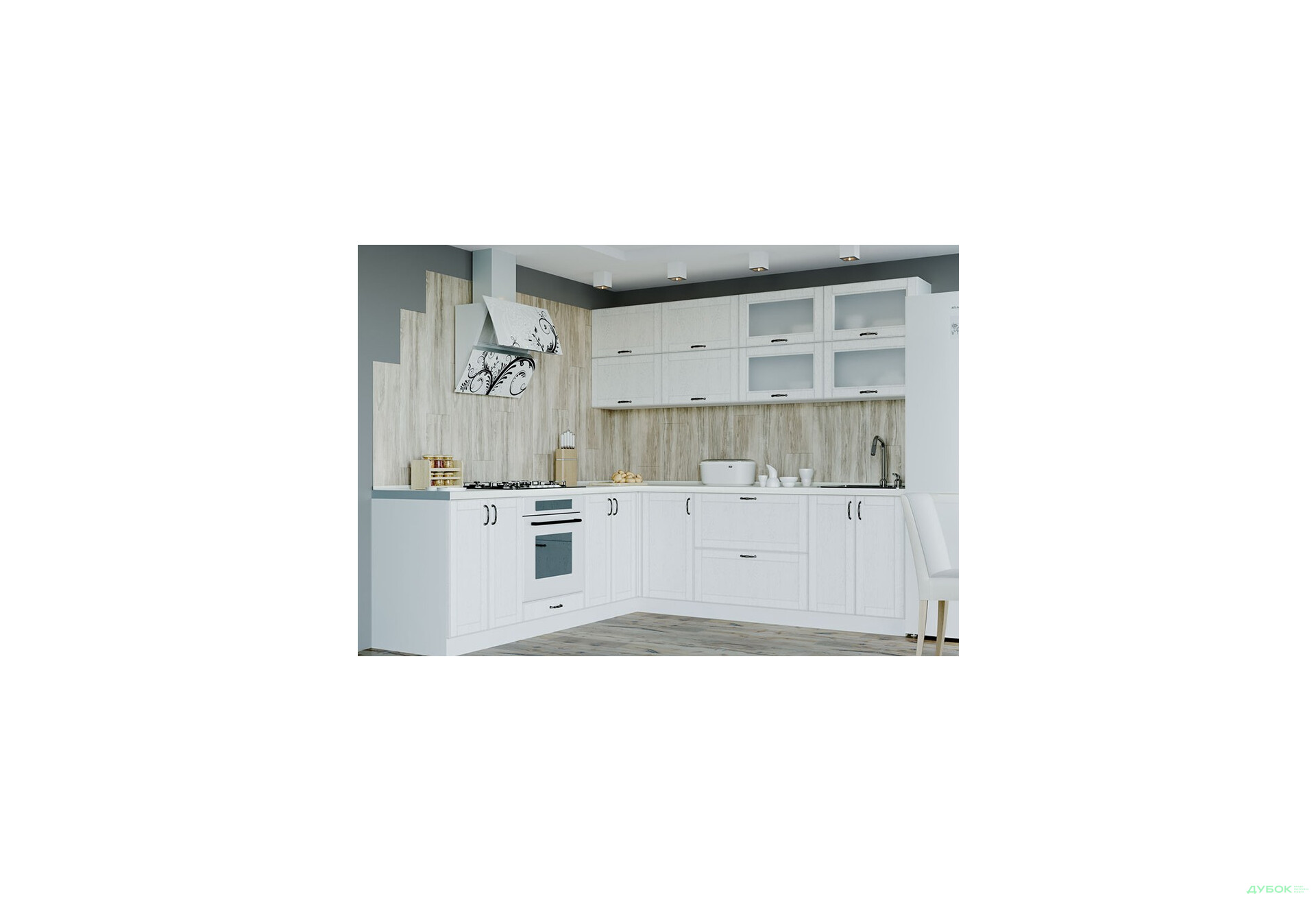 Кухня угловая Парма 2.4х2.4 Вип-Мастер - Изображение 1 Изображение 1 - Кухня угловая Парма 2.4х2.4 Вип-Мастер