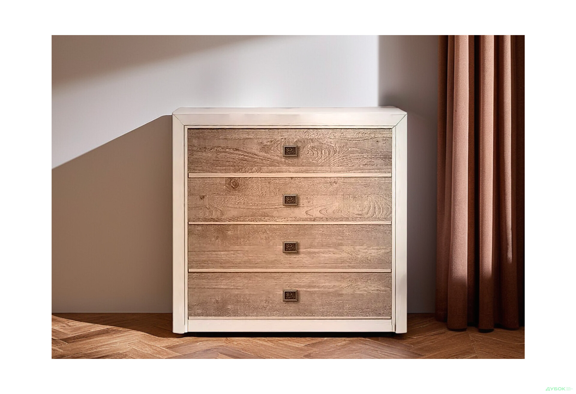 Комод ВМК Коэн ІІ с 4 ящиками 103 см - Изображение 2 Изображение 2 - Комод ВМК Коэн ІІ с 4 ящиками 103 см