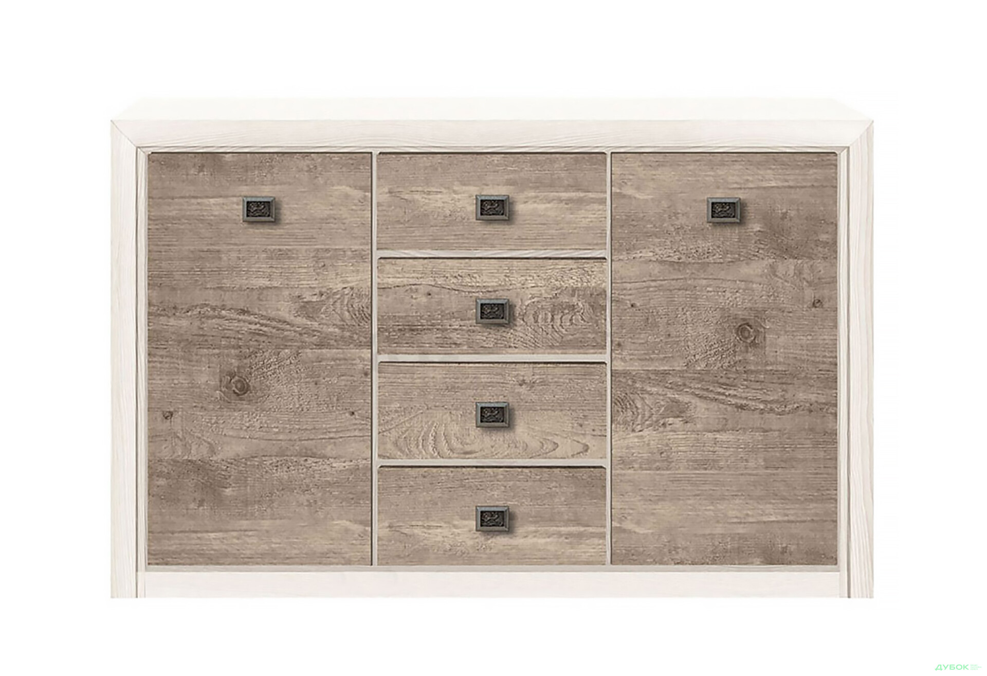 Изображение 1 - Комод ВМК Коэн ІІ 2-дверный с 4 ящиками 150 см