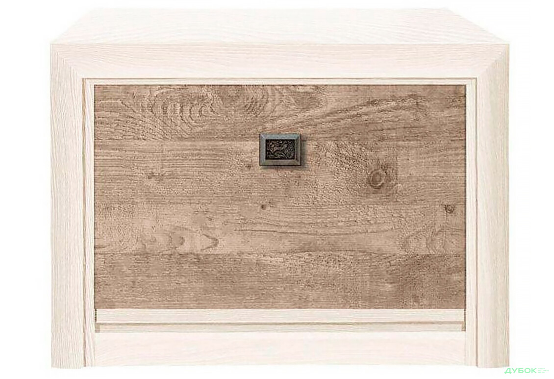 Тумба для взуття ВМК Коен ІІ з 1 відділенням 71 см Сосна аризонська / дуб корабельний - Зображення 1 Зображення 1 - Тумба для взуття ВМК Коен ІІ з 1 відділенням 71 см Сосна аризонська / дуб корабельний