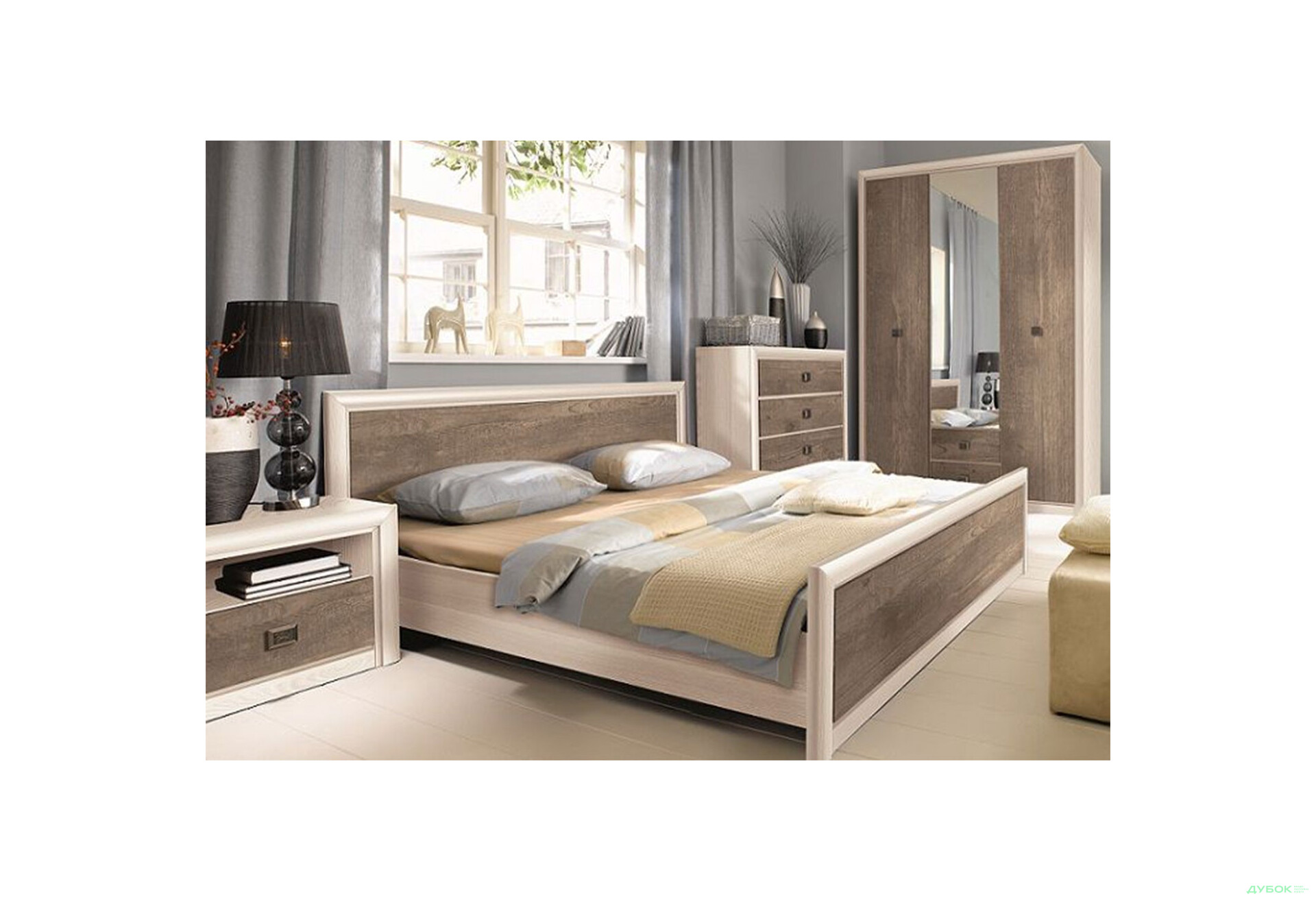 Спальня Коен ІІ 3D ВМК - Зображення 1 Зображення 1 - Спальня Коен ІІ 3D ВМК