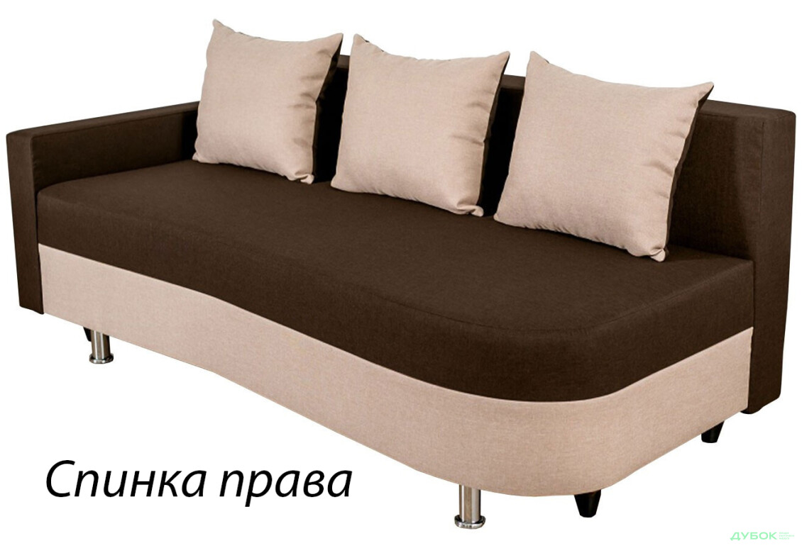 Диван Элегант Бенефит 20 205x98 см бежево-коричневый - Изображение 9 Изображение 9 - Диван Элегант Бенефит 20 205x98 см бежево-коричневый