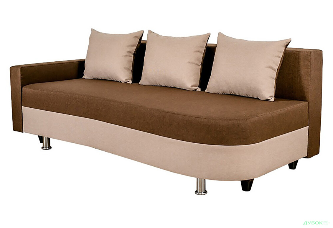Диван Элегант Бенефит 20 205x98 см бежево-коричневый - Изображение 1 Изображение 1 - Диван Элегант Бенефит 20 205x98 см бежево-коричневый