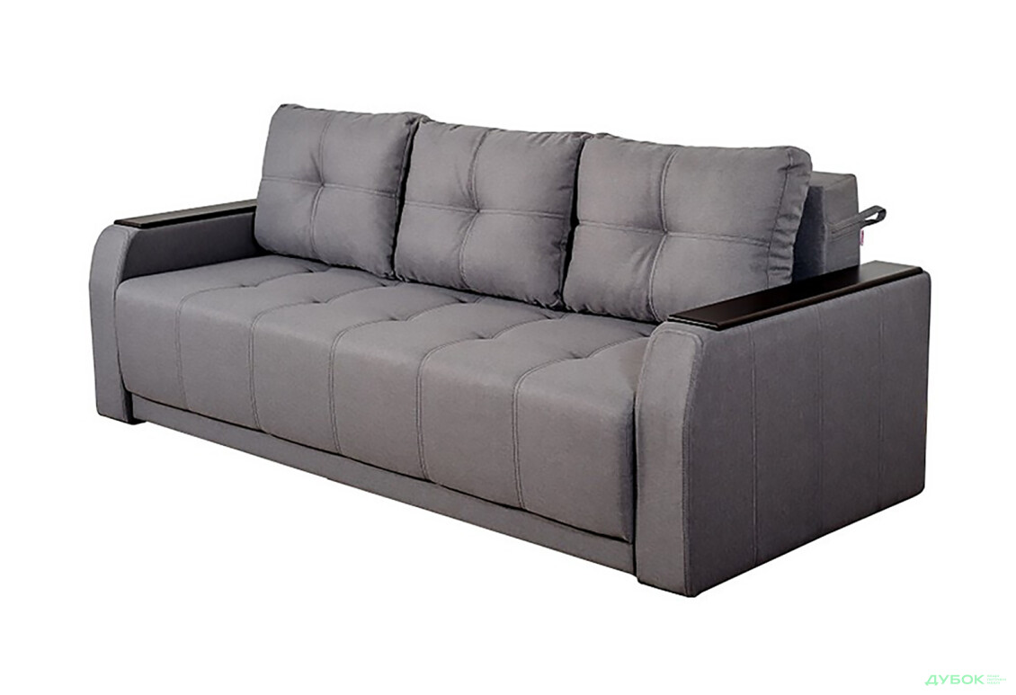 Диван Элегант Бенефит 25 230x100 см серый - Изображение 1 Изображение 1 - Диван Элегант Бенефит 25 230x100 см серый