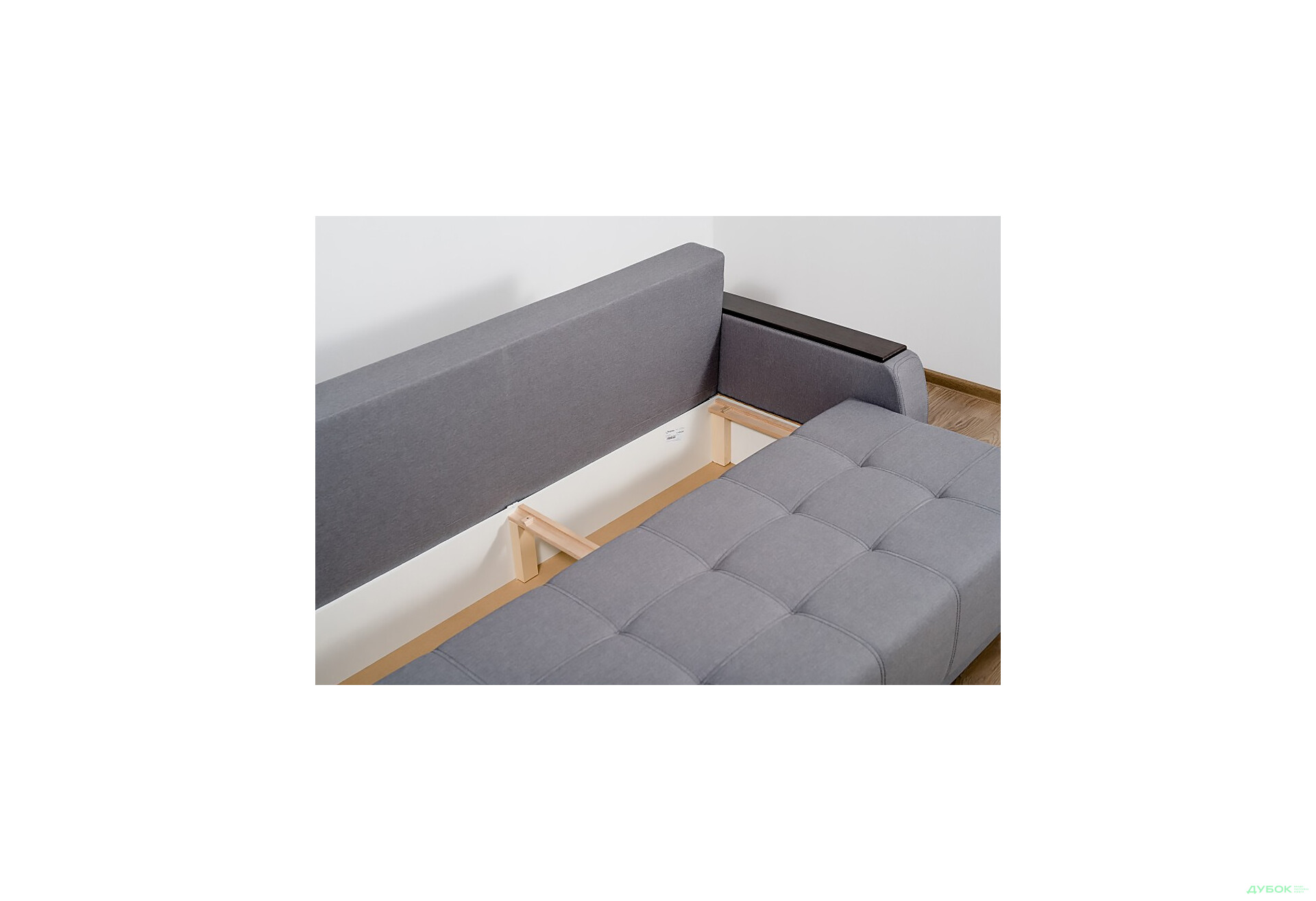 Диван Элегант Бенефит 25 230x100 см серый - Изображение 6 Изображение 6 - Диван Элегант Бенефит 25 230x100 см серый