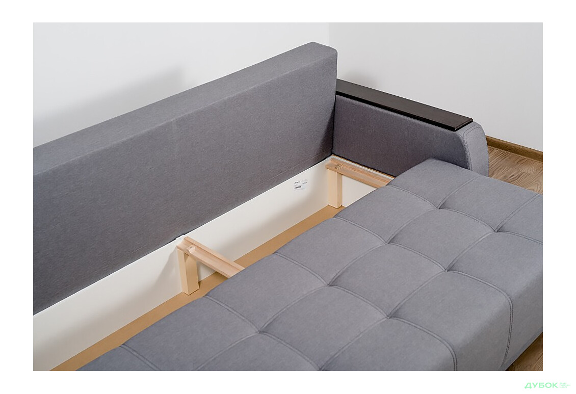 Диван Элегант Бенефит 25 230x100 см серый - Изображение 6 Изображение 6 - Диван Элегант Бенефит 25 230x100 см серый