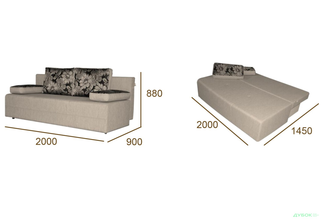 Изображение 4 - Диван - кровать Bono / Боно прямой Давидос