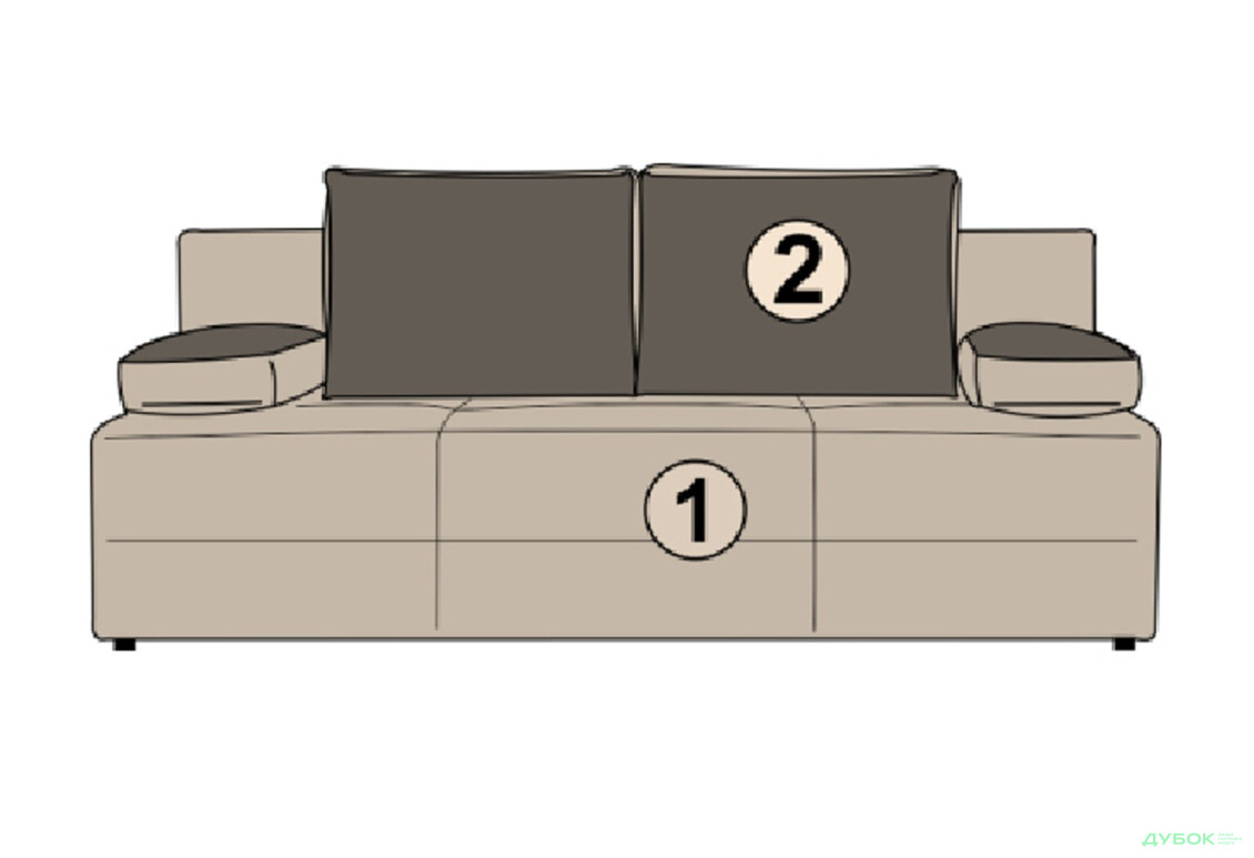Изображение 5 - Диван - кровать Bono / Боно прямой Давидос