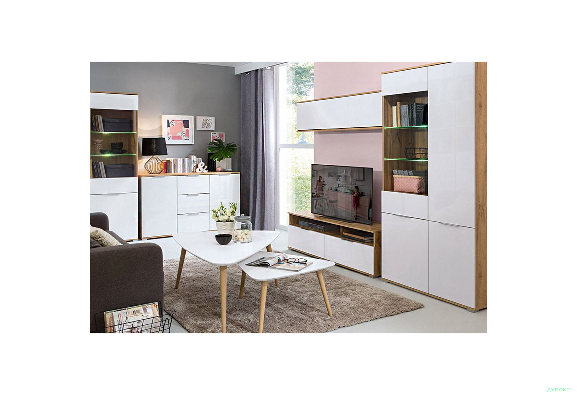 Зображення 1 - Модульна вітальня Злата ВМК