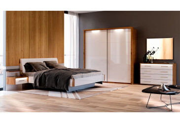 Спальня Нікі з шафою-купе 2.0 MiroMark