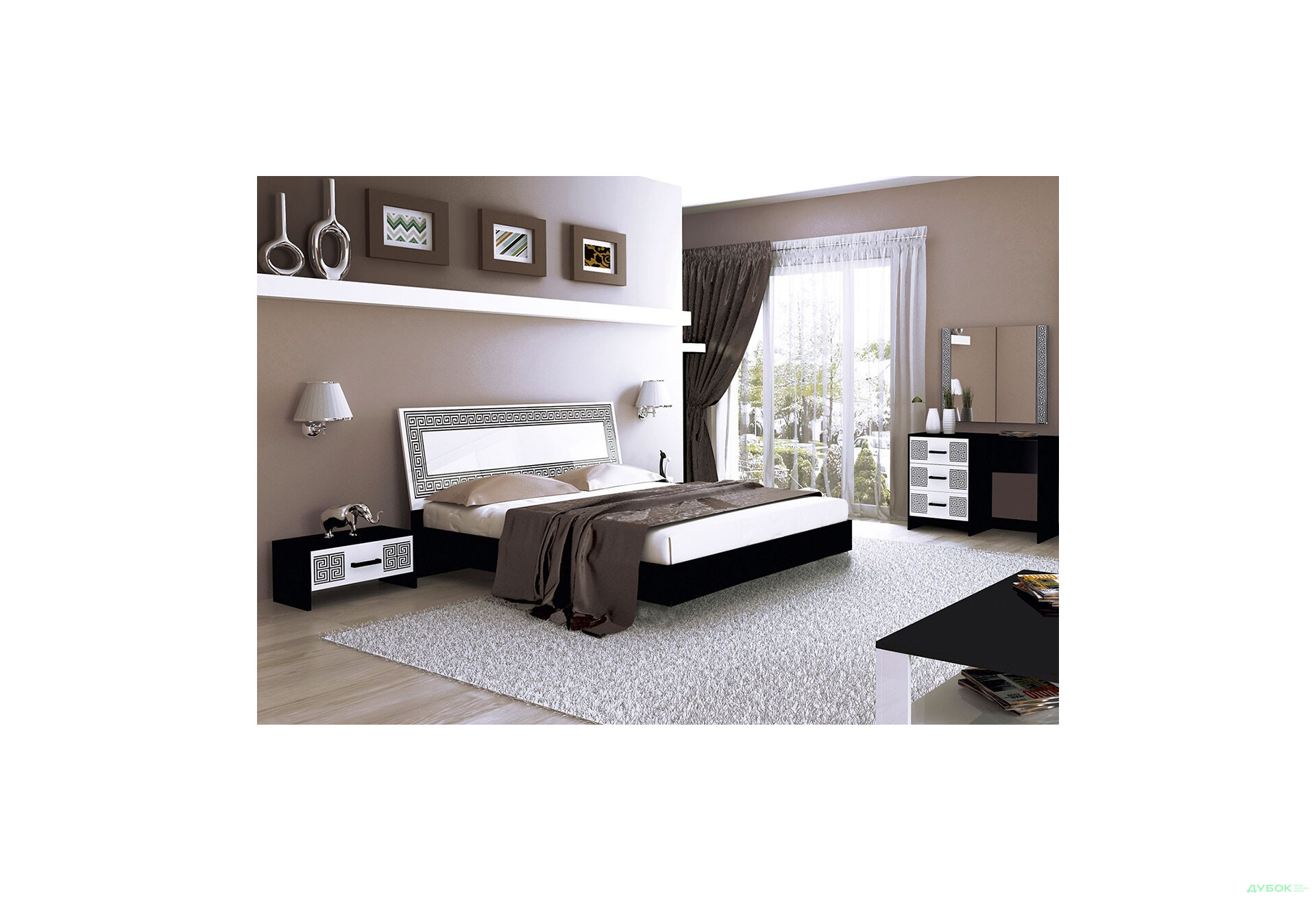 Спальня Виола со шкафом-купе 2.0 МироМарк - Изображение 3 Изображение 3 - Спальня Виола со шкафом-купе 2.0 МироМарк