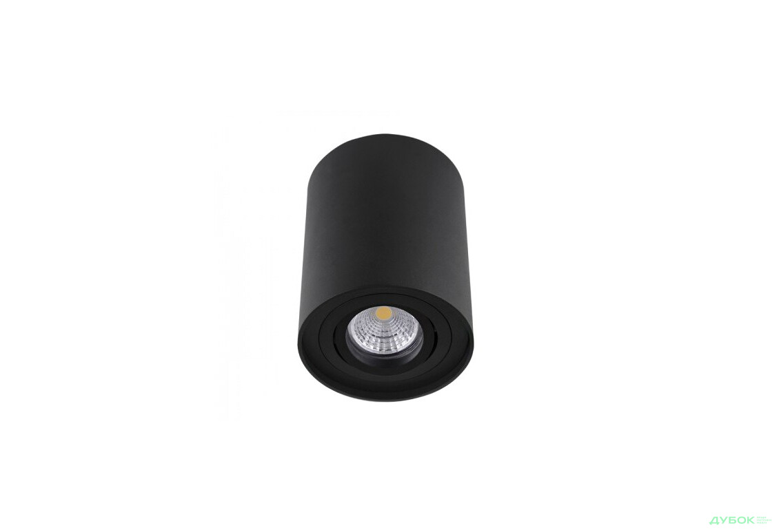 Светодиодный светильник ML304 MR16/GU10 черный, круг, поворотный Ферон
