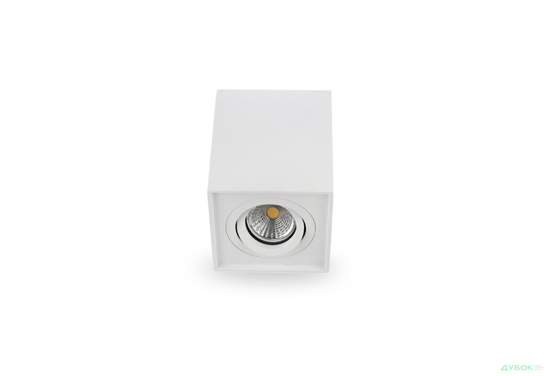 Светодиодный светильник ML305 MR16/GU10 белый, квадрат, поворотный Ферон