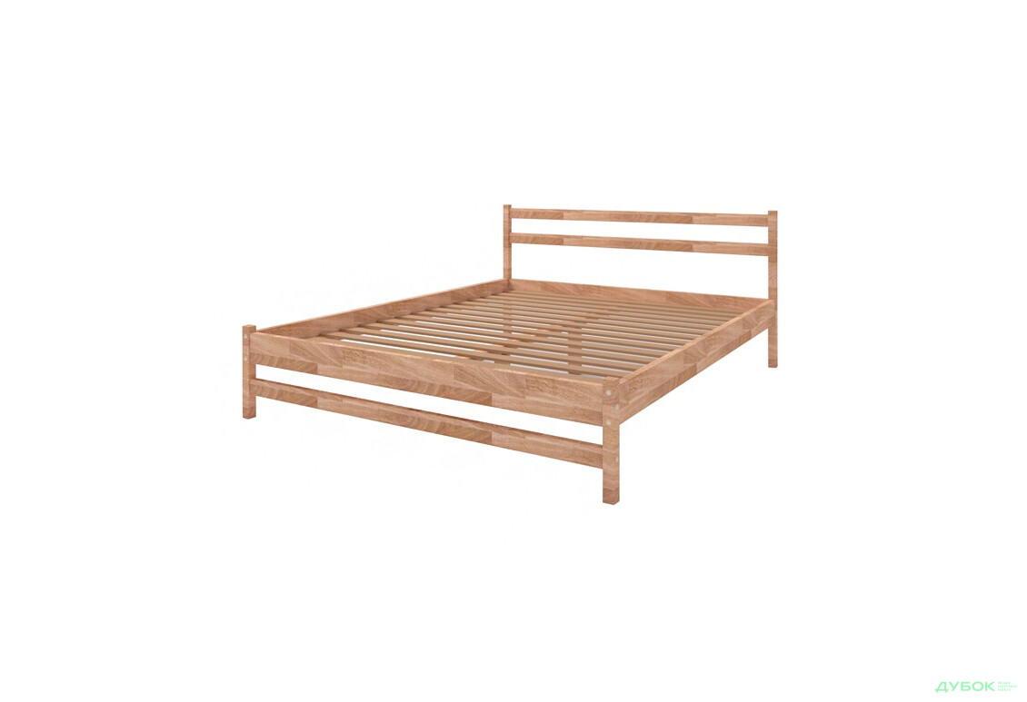 Фото 2 - Ліжко дерев'яне Анжела 160х200 з вкладом Kredens furniture