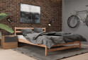Фото 1 - Ліжко дерев'яне Анжела 160х200 з вкладом Kredens furniture
