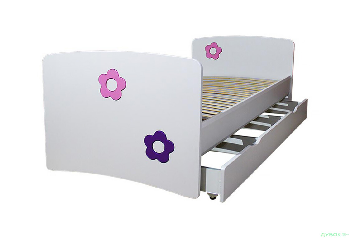 Ліжко МДФ 80х170 + ящик та ламелі Viorina-Deko