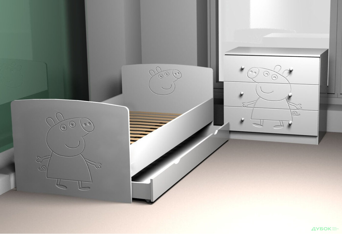 Зображення 2 - Комод 3 МДФ Viorina-Deko