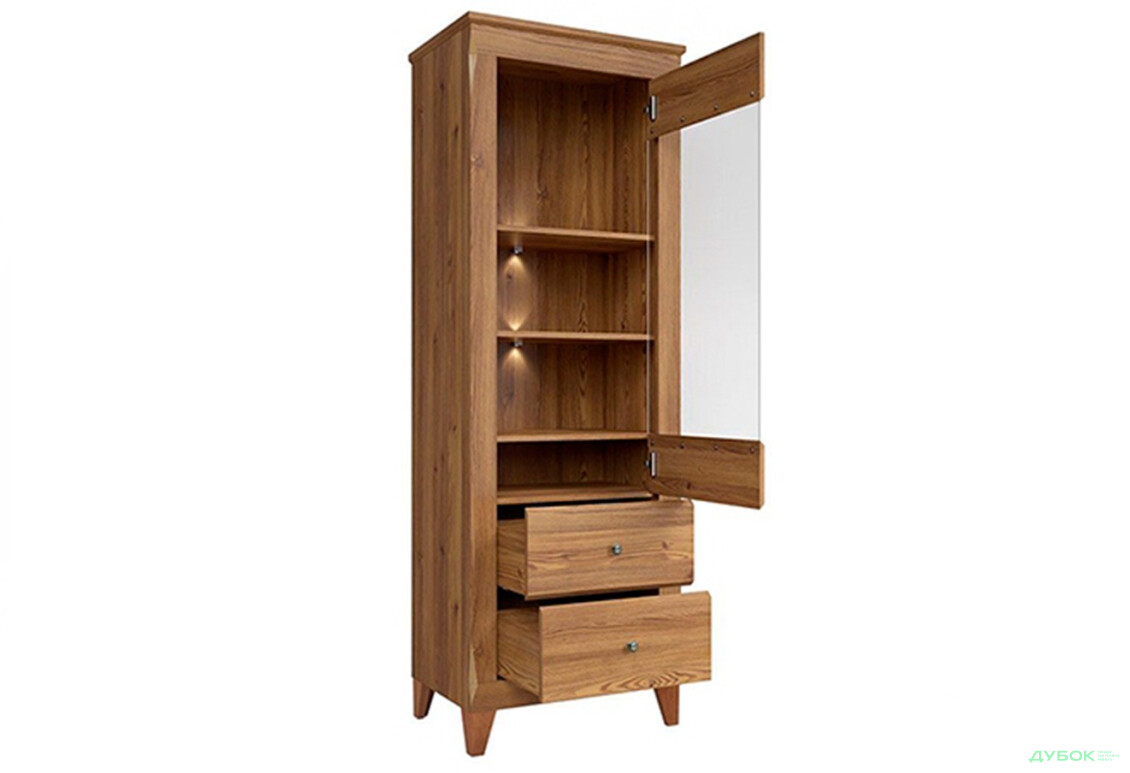 Зображення 2 - Вітрина REG1W2S Граф (нові направляючі) Гербор