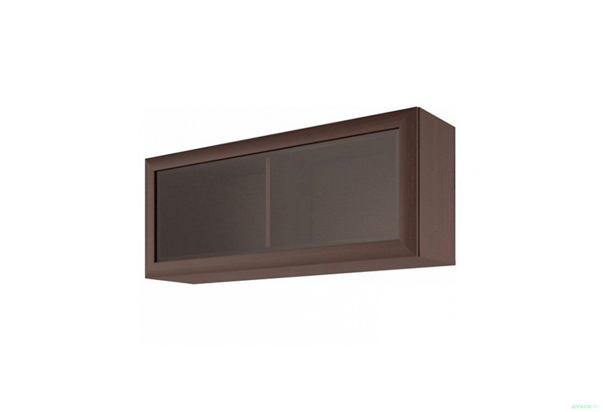 Шафка-вітрина навісна Гербор Коен 104 см Венге магія - Зображення 2 Зображення 2 - Шафка-вітрина навісна Гербор Коен 104 см Венге магія