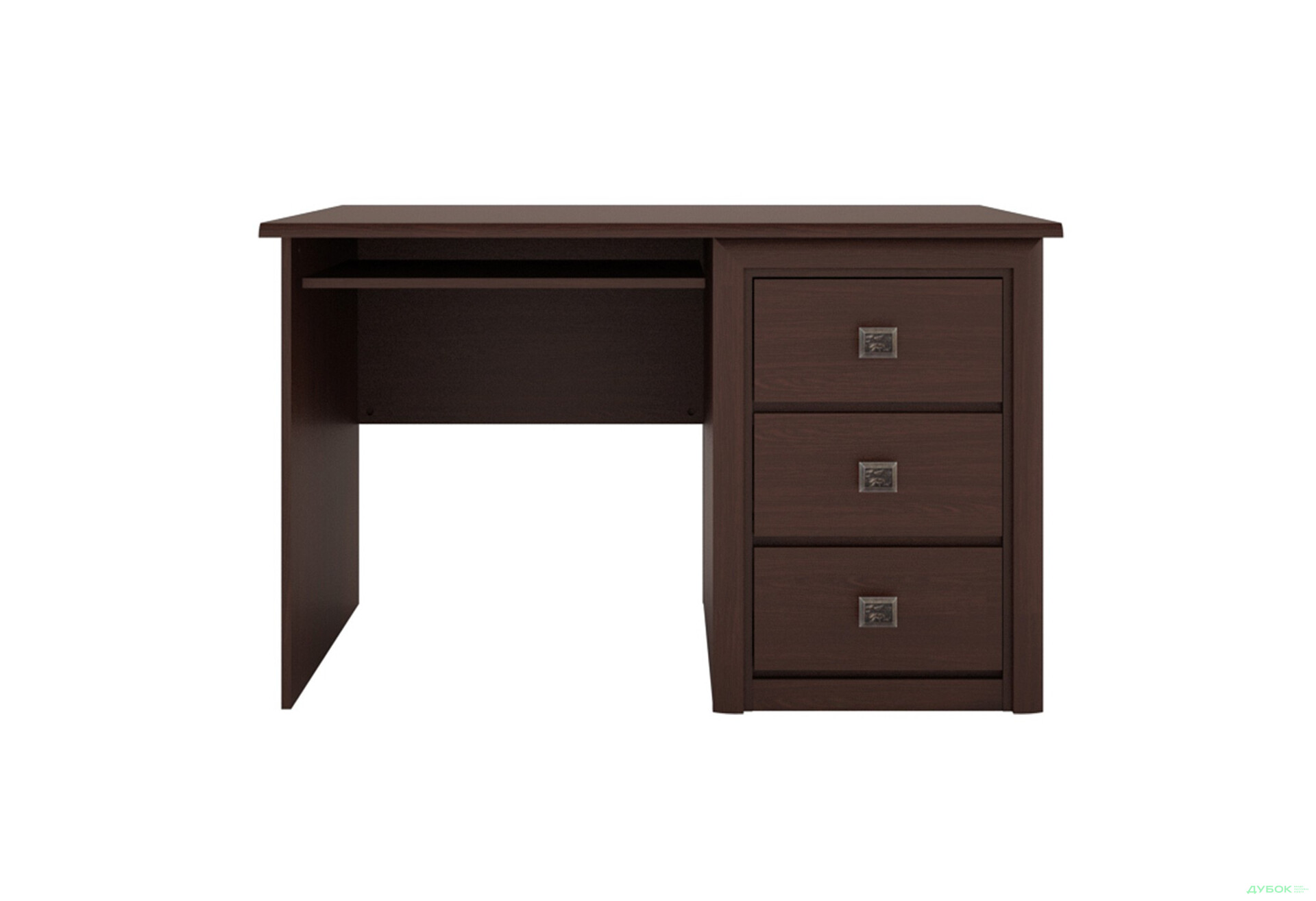 Зображення 1 - Стіл письмовий Гербор Коен 130x70 см з шухлядами, венге магія