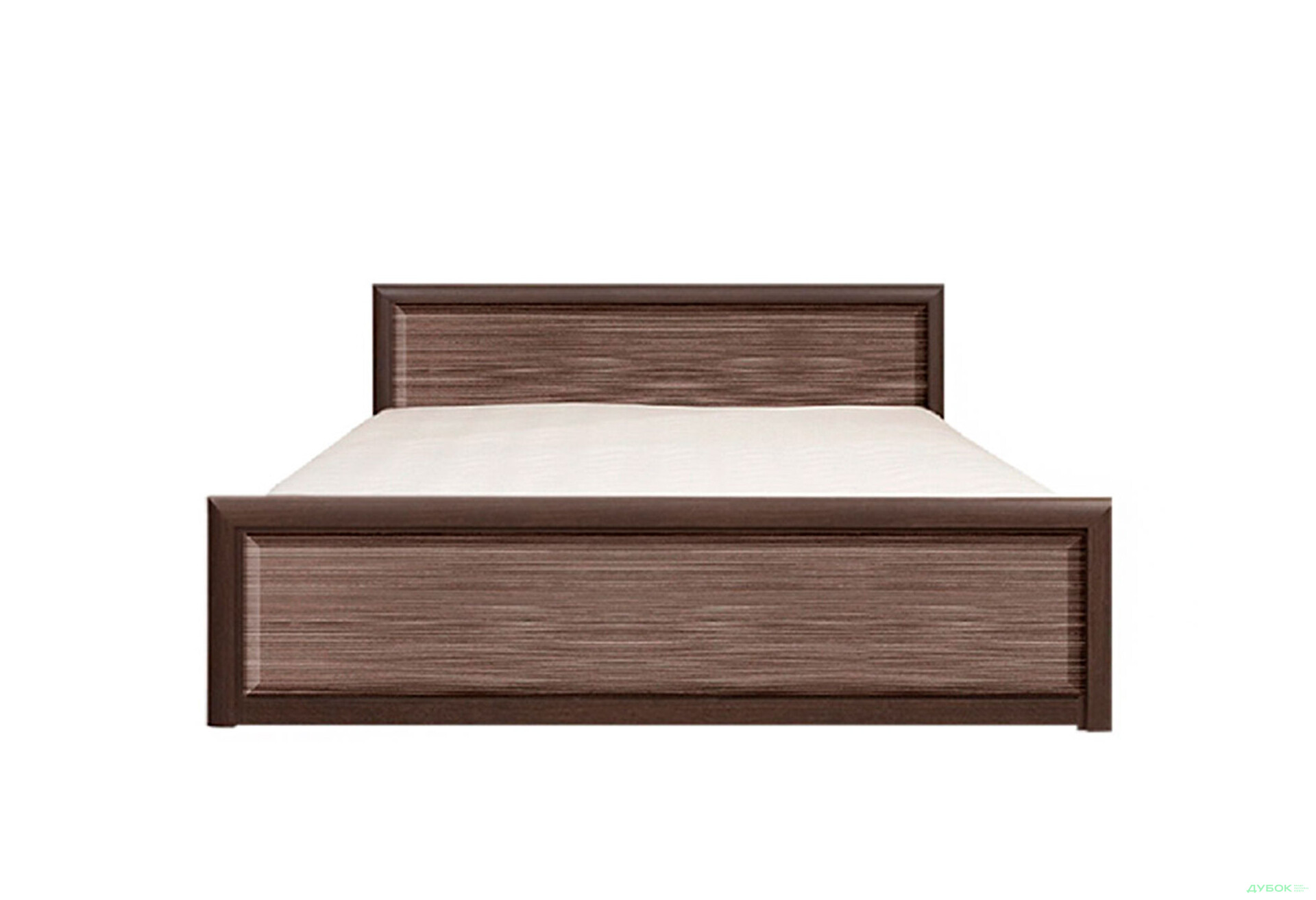 Ліжко ВМК Коен МДФ (без вкладу) 160х200 см, венге магія/штрокс - Зображення 1 Зображення 1 - Ліжко ВМК Коен МДФ (без вкладу) 160х200 см, венге магія/штрокс