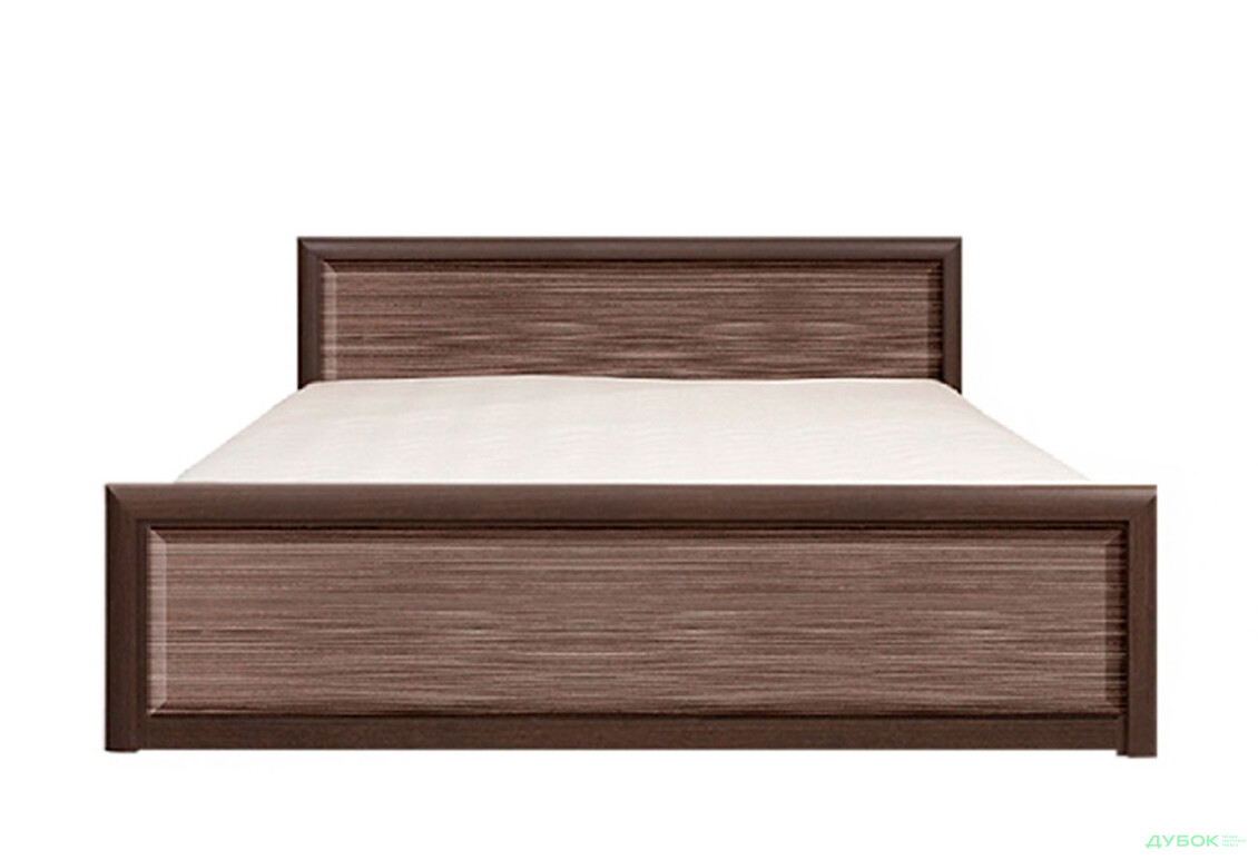Кровать ВМК Коэн МДФ (без вклада) 160х200 см, венге магия/штрокс
