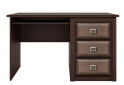 Стіл письмовий Гербор Коен МДФ 130x70 см з шухлядами, венге магія/штрокс - Зображення 1 Зображення 1 - Стіл письмовий Гербор Коен МДФ 130x70 см з шухлядами, венге магія/штрокс