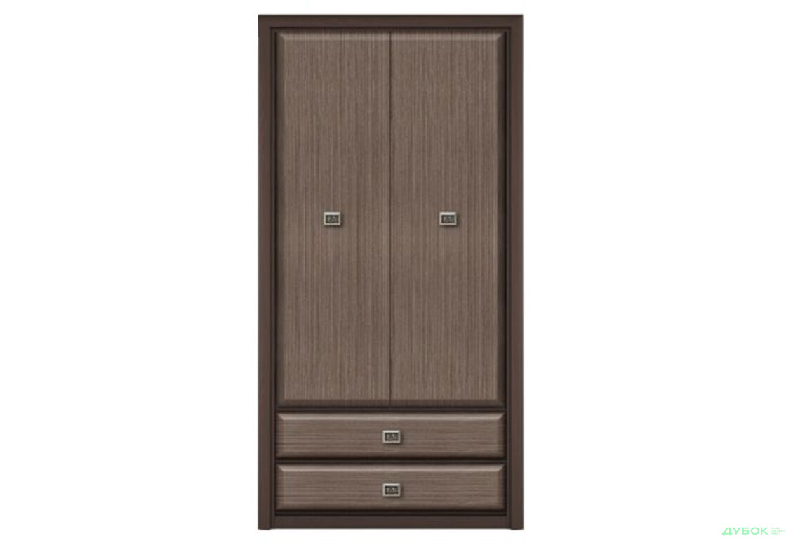 Шкаф Gerbor холдинг Коэн МДФ 2-дверный с 2 ящиками 104 см Венге магия/Штрокс - Изображение 1 Изображение 1 - Шкаф Gerbor холдинг Коэн МДФ 2-дверный с 2 ящиками 104 см Венге магия/Штрокс