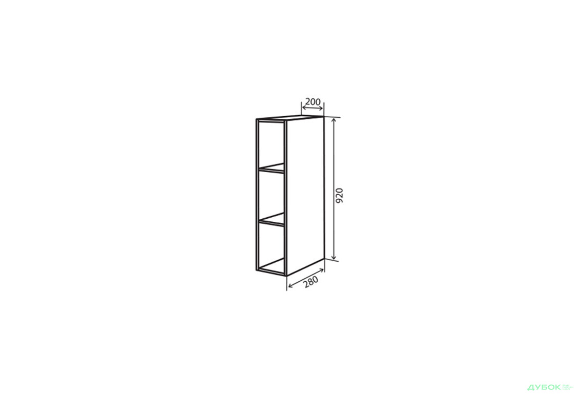 В41 Полиці Модена Декор VIP-master - Зображення 1 Зображення 1 - В41 Полиці Модена Декор VIP-master