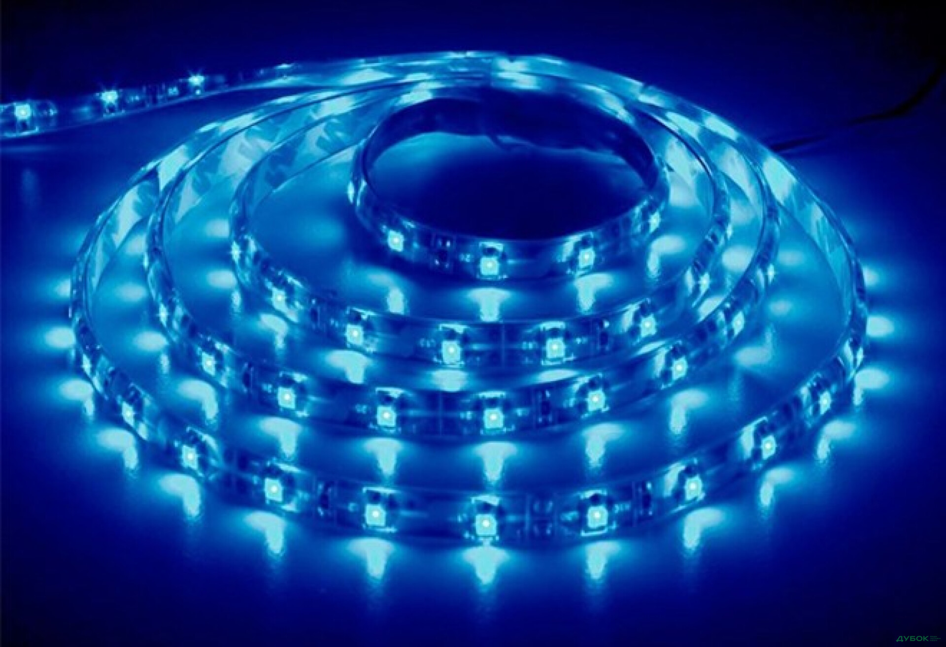 Фото 1 - LED-лента LS603 12V IP20, синий, открытая Ферон