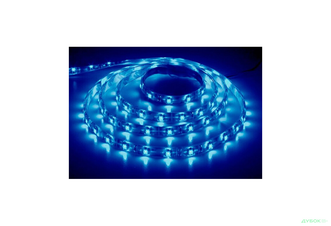 LED-стрічка LS603 12V IP20, синій, відкрита Feron