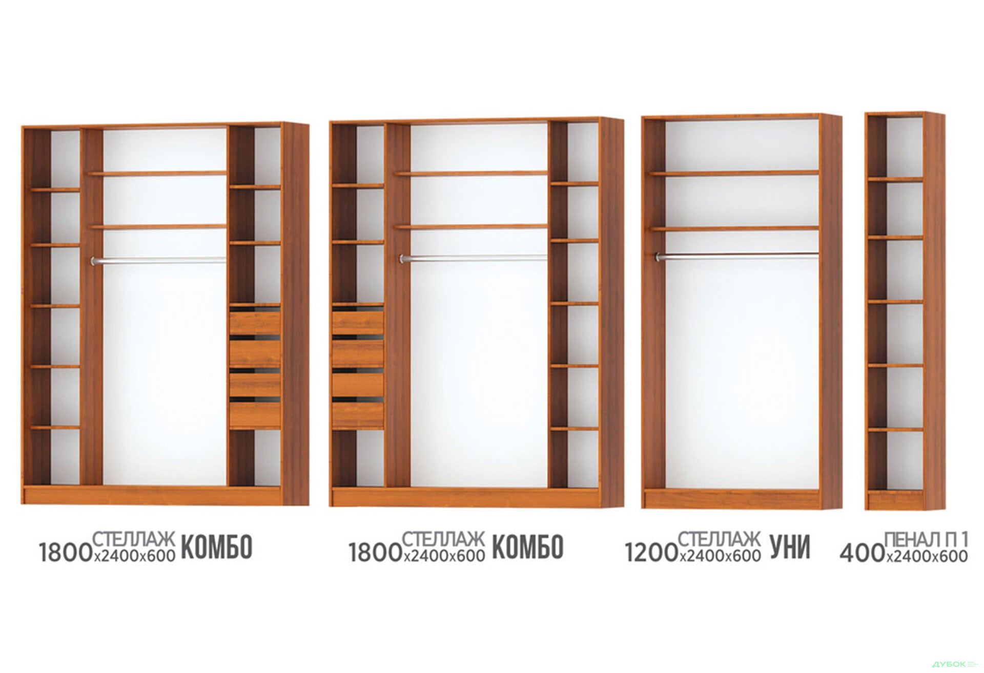 Гардеробна система MebelStar - Зображення 4 Зображення 4 - Гардеробна система MebelStar