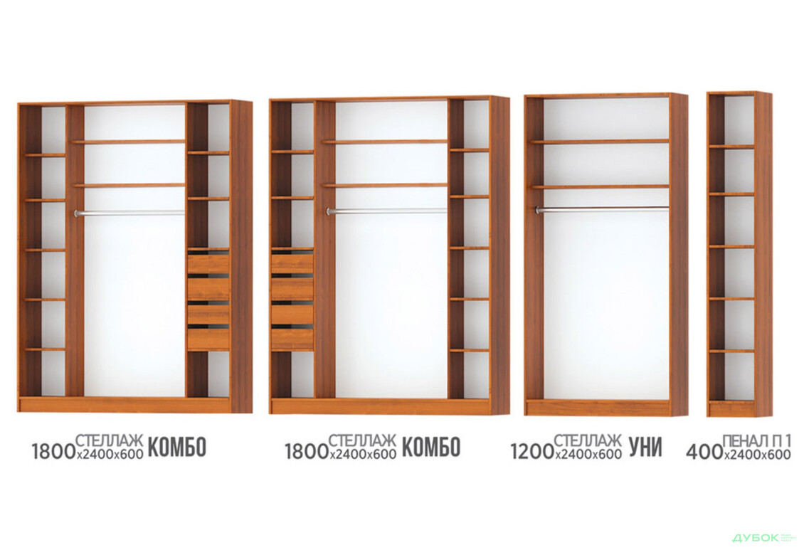 Гардеробна система MebelStar - Зображення 4 Зображення 4 - Гардеробна система MebelStar