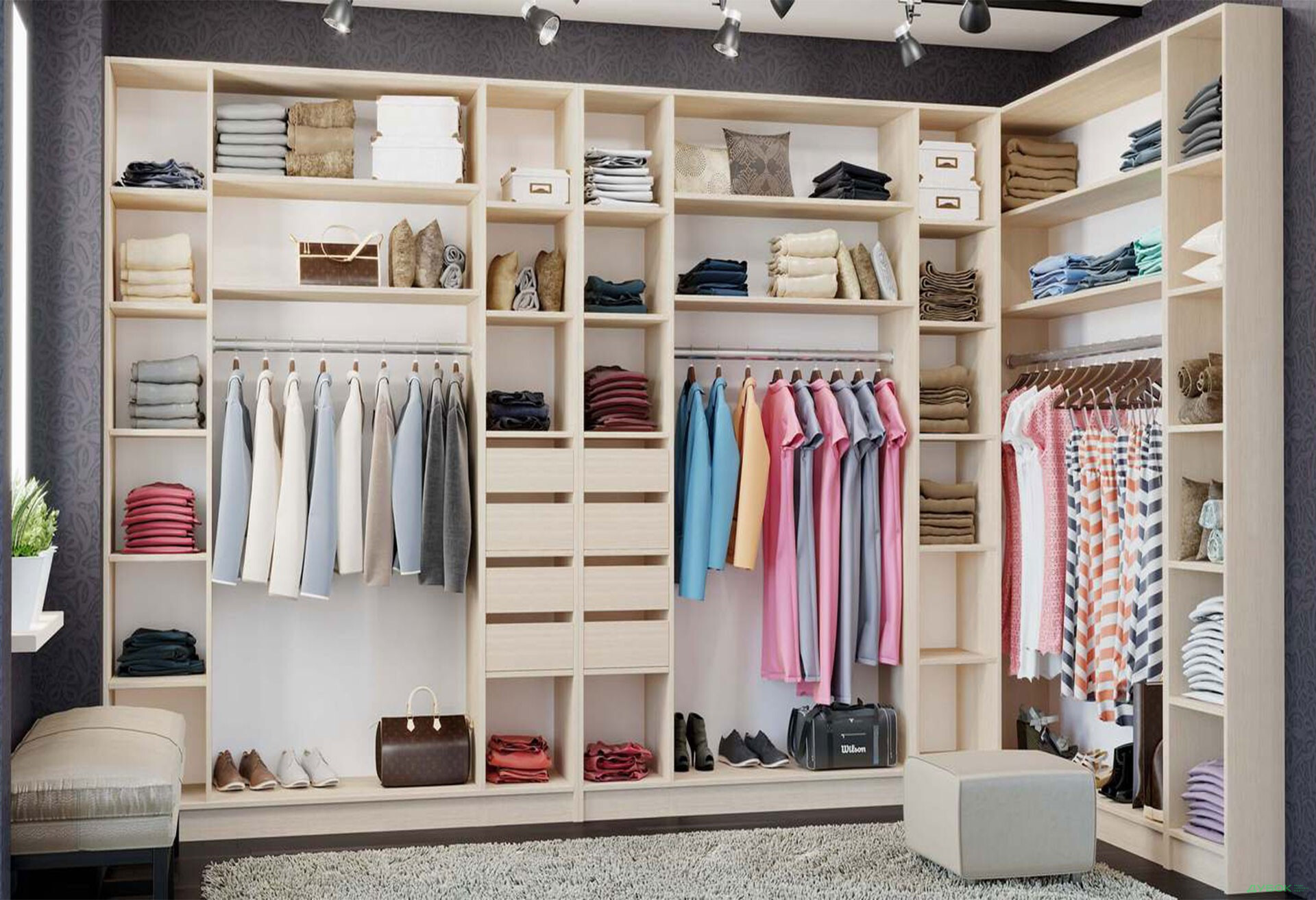 Гардеробна система MebelStar - Зображення 5 Зображення 5 - Гардеробна система MebelStar