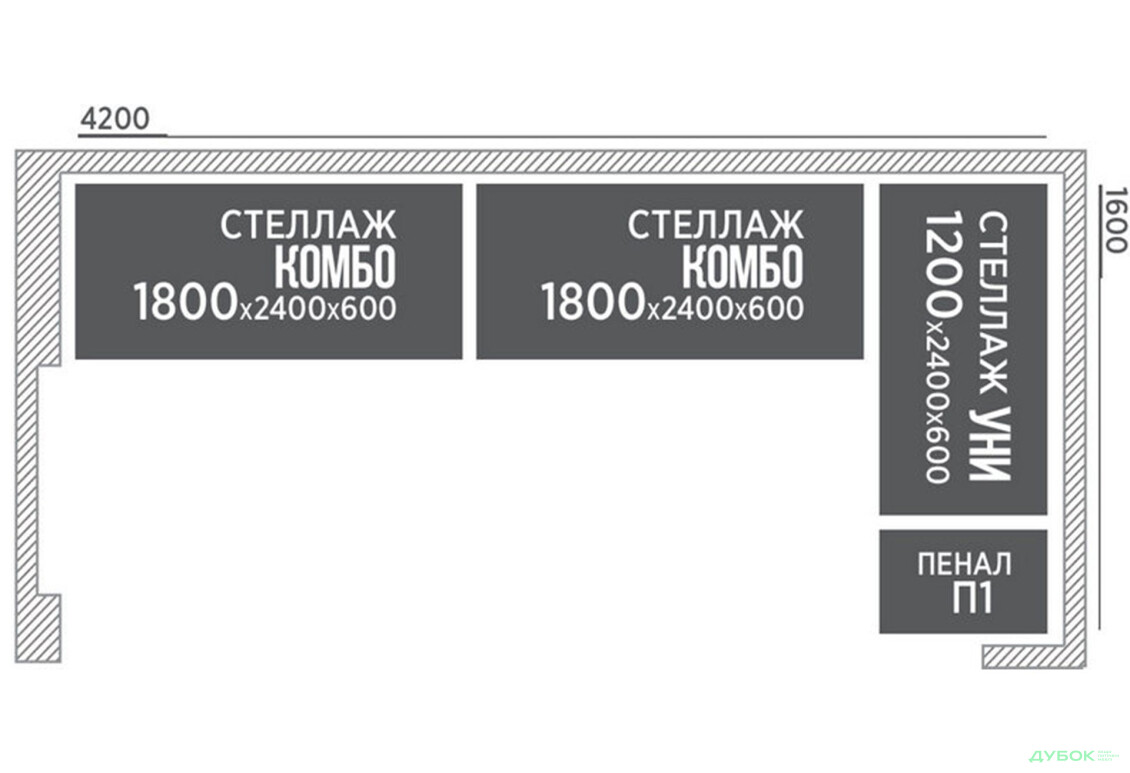 Гардеробна система MebelStar - Зображення 6 Зображення 6 - Гардеробна система MebelStar