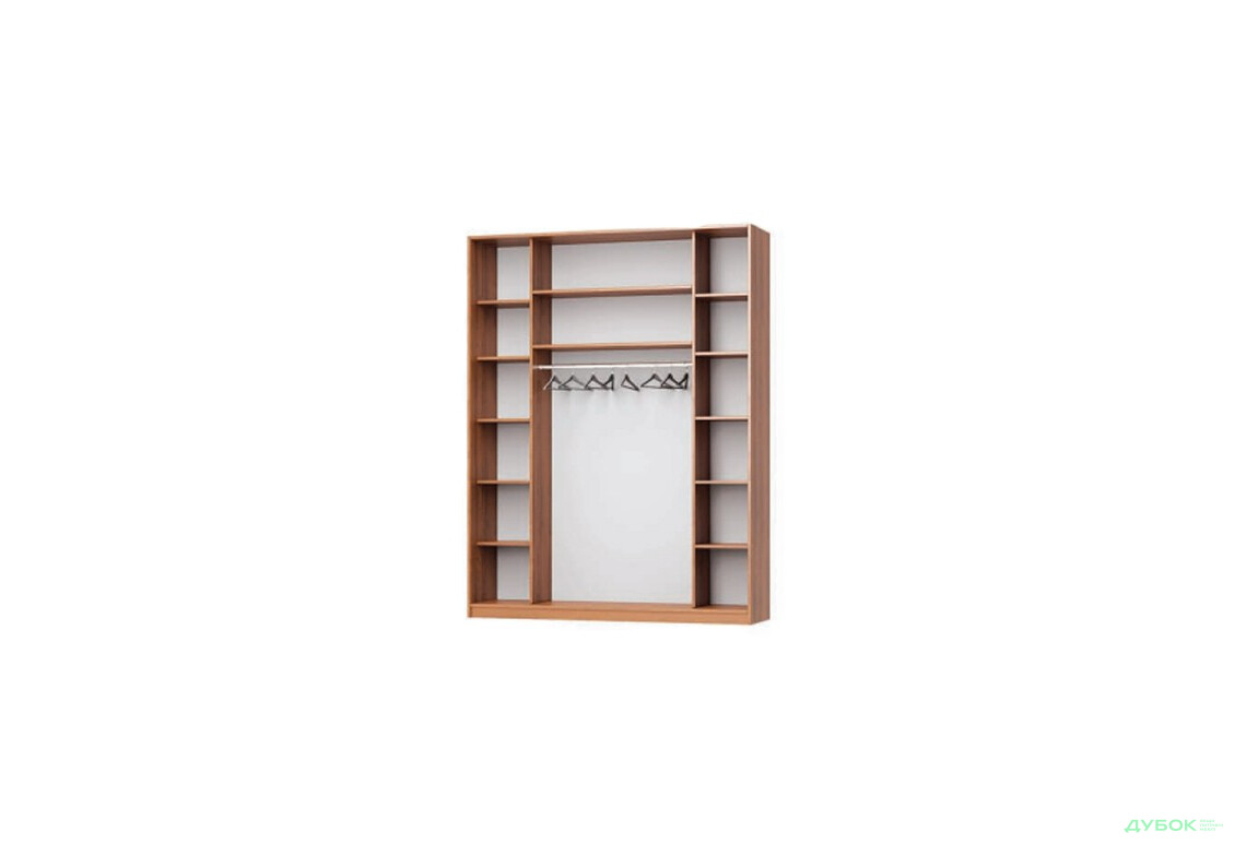 Стелаж Комбо 1900 Гардеробна система MebelStar MebelStar - Зображення 1 Зображення 1 - Стелаж Комбо 1900 Гардеробна система MebelStar MebelStar