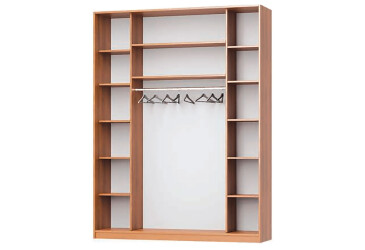 Стелаж Комбо 2300 Гардеробна система MebelStar MebelStar