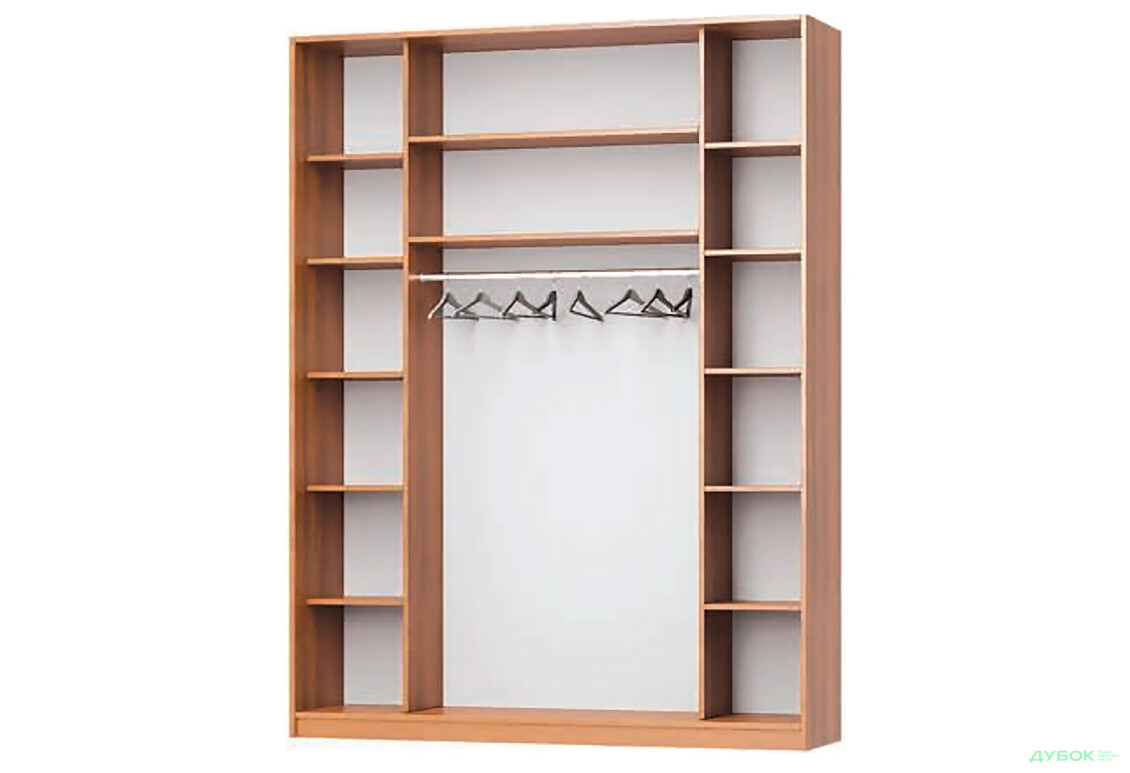 Стелаж Комбо 2300 Гардеробна система MebelStar MebelStar - Зображення 1 Зображення 1 - Стелаж Комбо 2300 Гардеробна система MebelStar MebelStar
