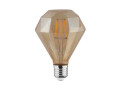 Фото 1 - SALE Лампа Filament Rustic diamond-4 4Вт Е27 2200К, 001-034-0004 Horoz Electric