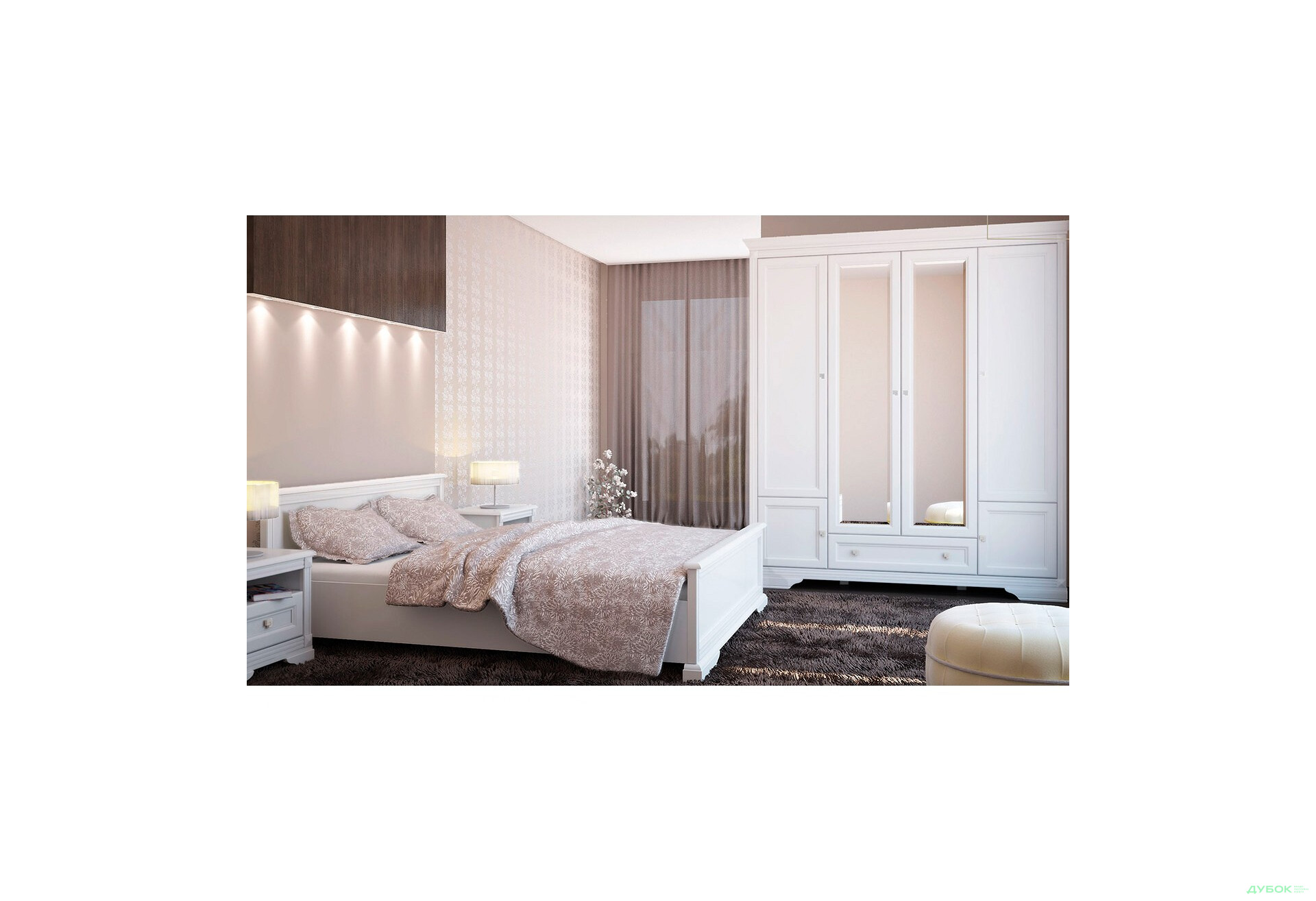 Зображення 1 - Модульна спальня Клео (Нові направляючі) Гербор