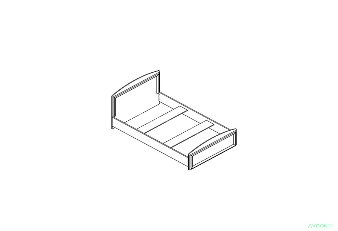 Фото 2 - Кровать LOZ90 (каркас) Салерно Новые направляющие Gerbor холдинг