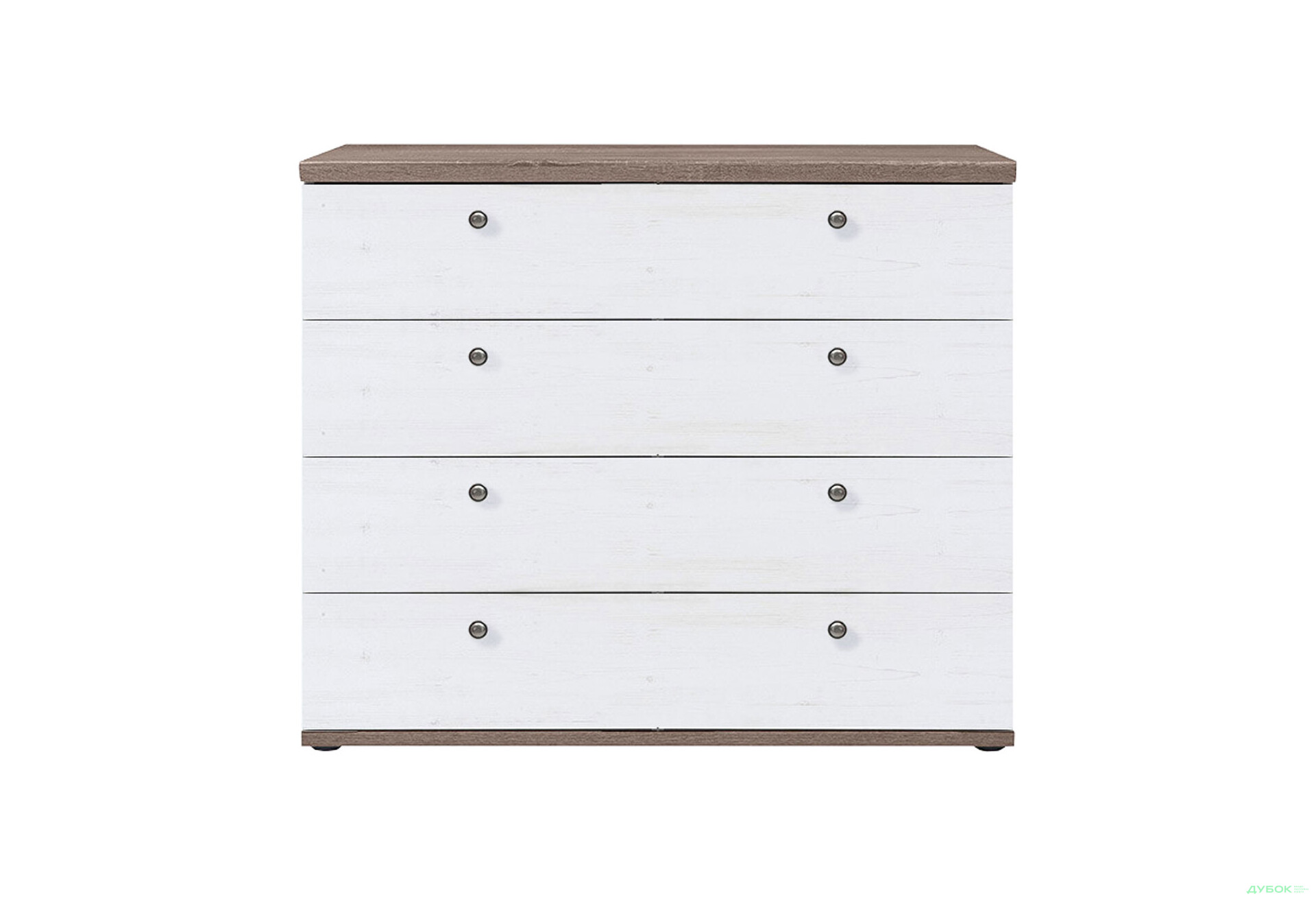 Комод Гербор Тіна з 4 шухлядами 103 см Сосна каньйон - Зображення 1 Зображення 1 - Комод Гербор Тіна з 4 шухлядами 103 см Сосна каньйон