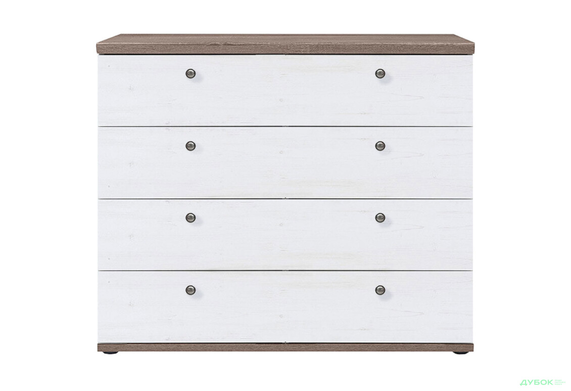Комод Гербор Тіна з 4 шухлядами 103 см Сосна каньйон - Зображення 1 Зображення 1 - Комод Гербор Тіна з 4 шухлядами 103 см Сосна каньйон