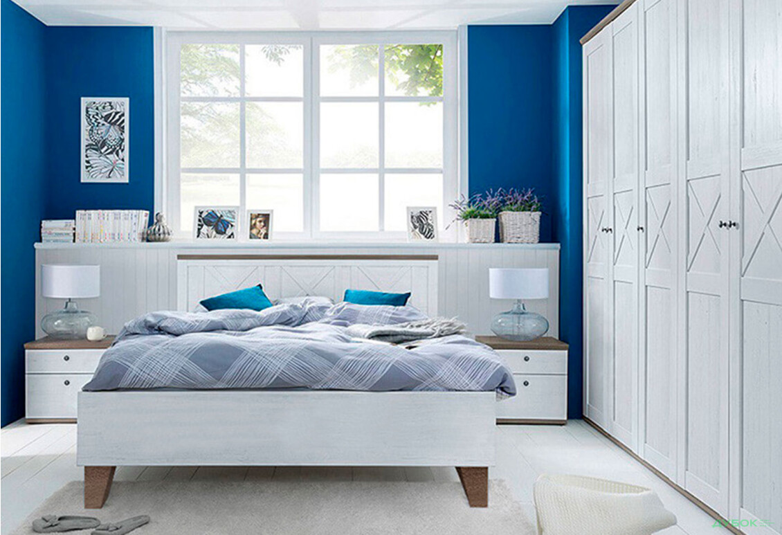 Шафа Гербор Тіна 5-дверна 242 см Сосна каньйон/Дуб сонома трюфель - Зображення 2 Зображення 2 - Шафа Гербор Тіна 5-дверна 242 см Сосна каньйон/Дуб сонома трюфель