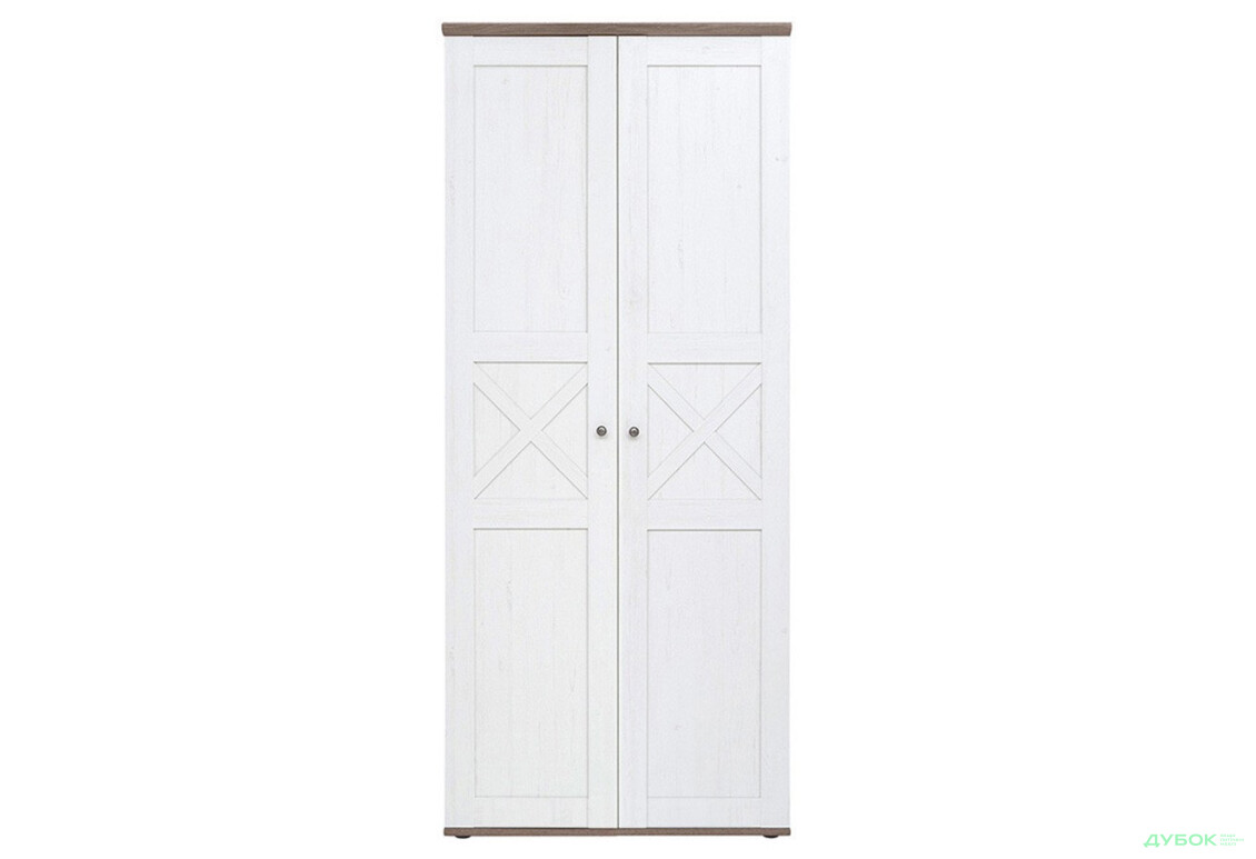 Шафа платтяна Гербор Тіна 2-дверна 97 см Сосна каньйон/Дуб сонома трюфель - Зображення 1 Зображення 1 - Шафа платтяна Гербор Тіна 2-дверна 97 см Сосна каньйон/Дуб сонома трюфель