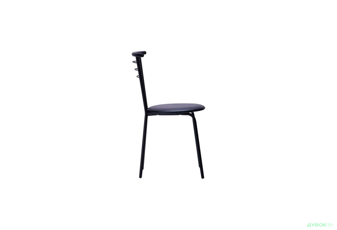 Стул Бонус чёрный, Кожзам чёрный, арт.50256 АМФ - Изображение 2 Изображение 2 - Стул Бонус чёрный, Кожзам чёрный, арт.50256 АМФ